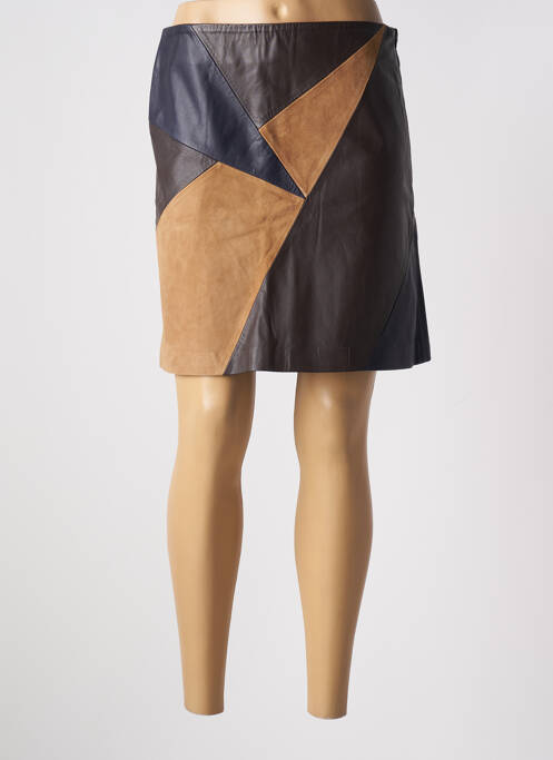 Fustă scurtă maro SET femeie