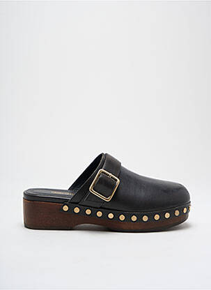 Mulete/Saboți negru SEMICOUTURE femeie