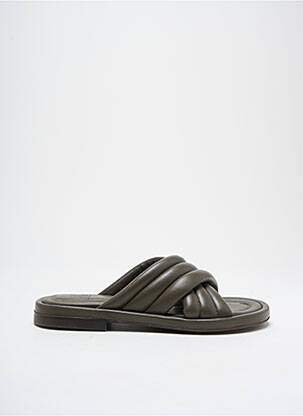 Mulete/Saboți verde BILLIBI femeie