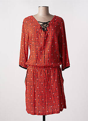 Rochie midi portocaliu VOODOO femeie