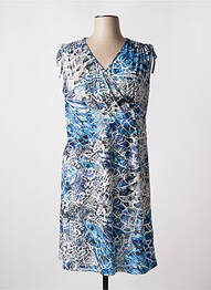 Rochie midi imprimeu floral mâneci scurte albastru BETTY BARCLAY femme