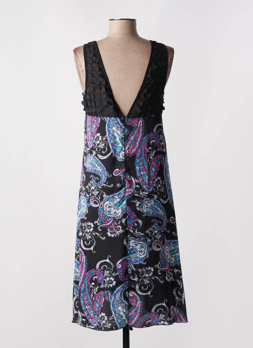 Rochie midi negru PURPLE JAM femeie