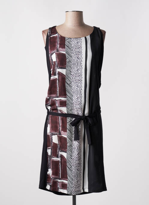 Rochie midi negru EVALINKA femeie