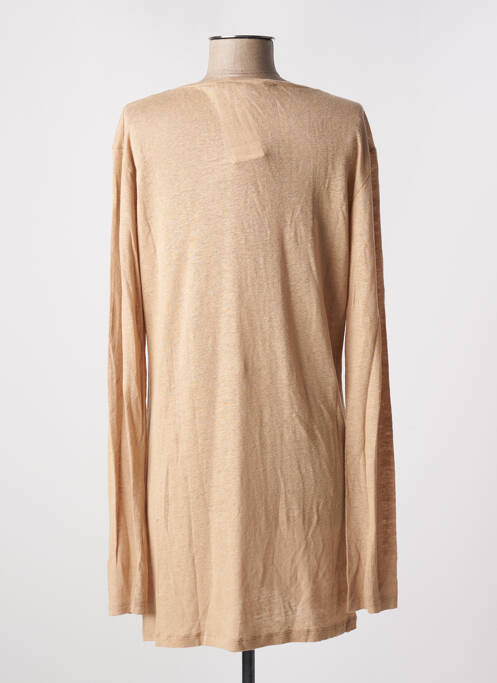 Vestă cu mâneci lungi bej LA FEE MARABOUTEE femeie