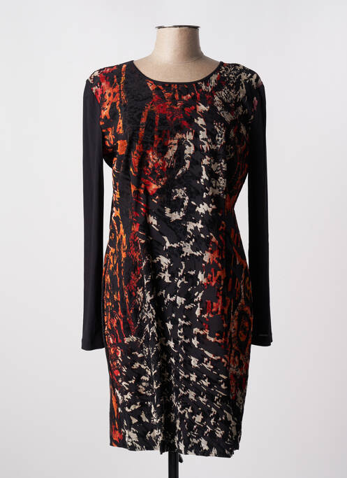 Rochie midi negru FRED SABATIER femeie