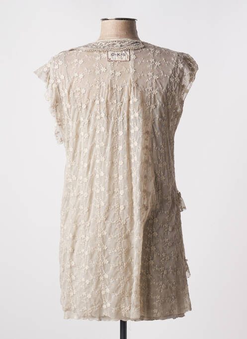 Tunică mâneci scurte gri O.K.S femeie