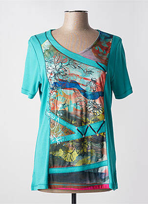 Tricou albastru FRONT DE MER femeie