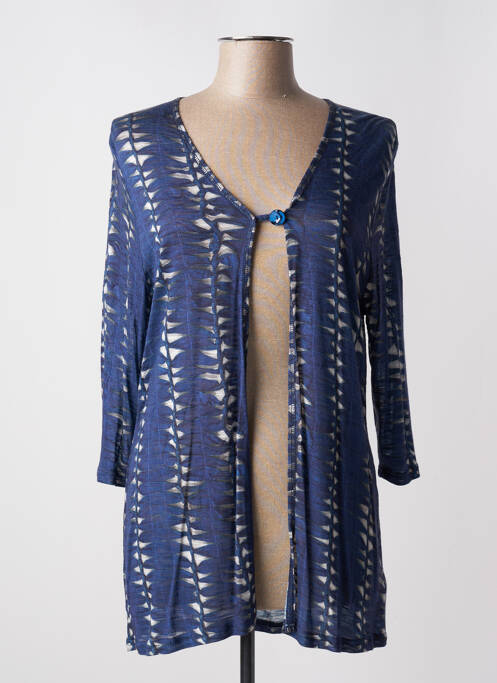 Vestă cu mâneci lungi albastru CHRISTIAN MARRY femeie