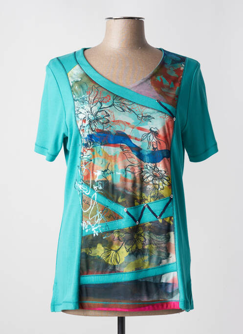 Tricou albastru FRONT DE MER femeie