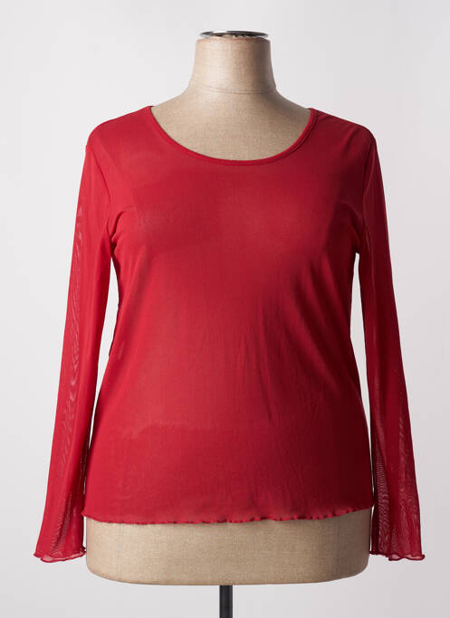 Top roșu GEVANA femeie