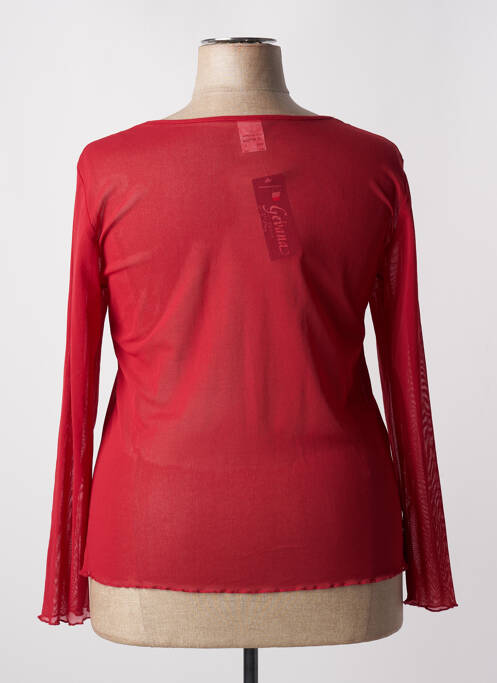 Top roșu GEVANA femeie