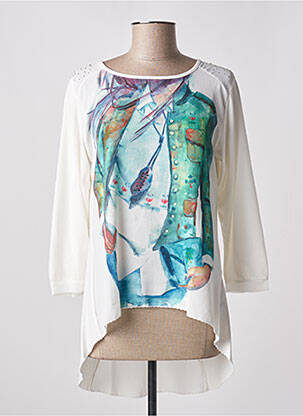 Tunică mâneci lungi alb LOLITAS & LOLOS femeie