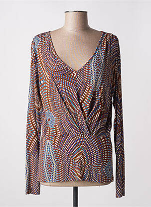 Tricou mâneci lungi mâneci lungi maro VOODOO femeie