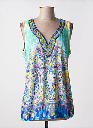 Top albastru K-DESIGN femeie