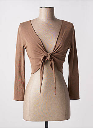 Bolero maro MIELO MODA femeie