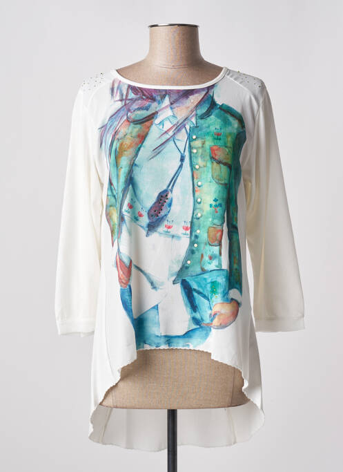 Tunică mâneci lungi alb LOLITAS & LOLOS femeie