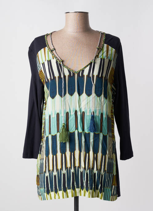 Tunică mâneci lungi albastru VOODOO femeie