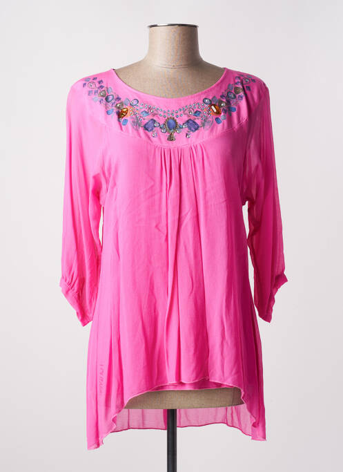 Tunică mâneci lungi roz LOLITAS & LOLOS femeie