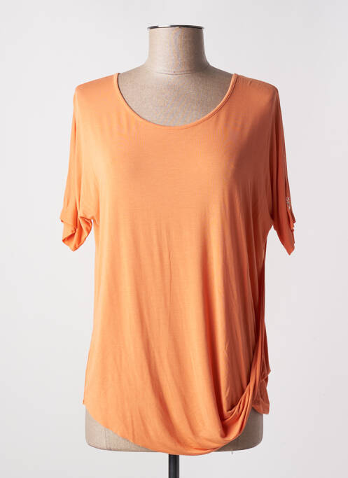 Tunică mâneci scurte portocaliu DEHA femeie