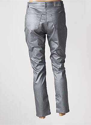 Pantalon slim elasticitate mărime normală gri IMPAQT femeie