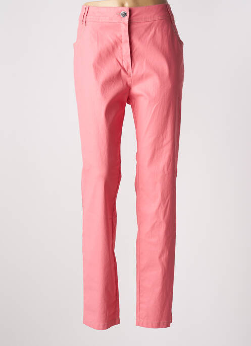 Pantalon drept roz ANNE KELLY femeie