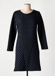 Rochie scurtă mâneci lungi mâneci lungi albastru LO! LES FILLES femme