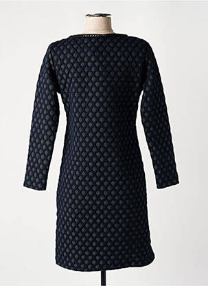 Rochie scurtă mâneci lungi mâneci lungi albastru LO! LES FILLES femeie