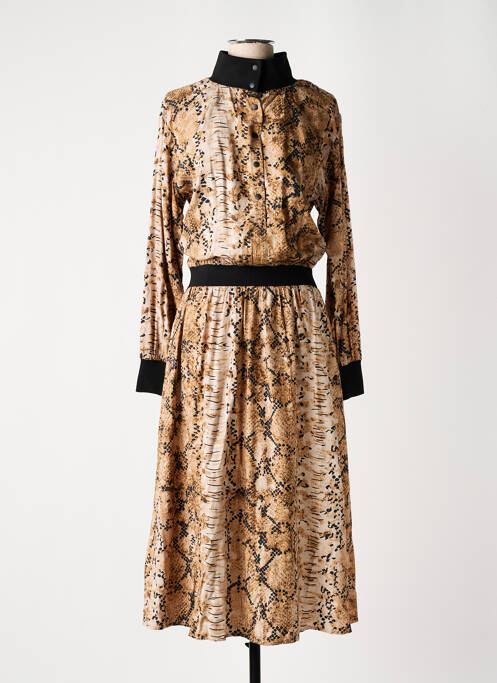 Rochie lungă bej NÜ femeie