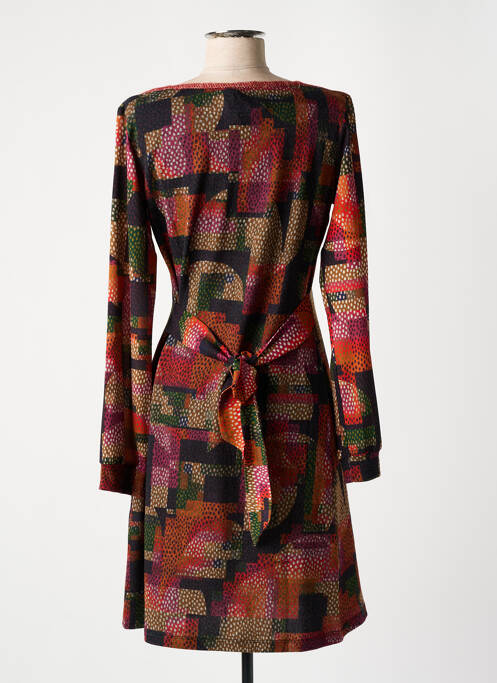 Rochie pulover portocaliu LO! LES FILLES femeie