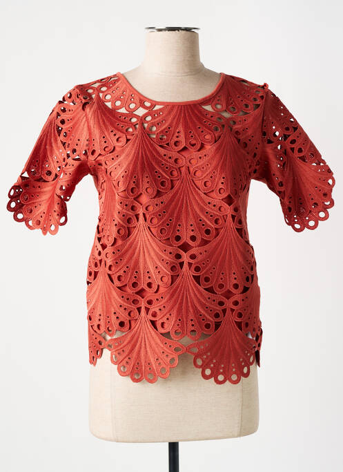 Top portocaliu SALSA femeie