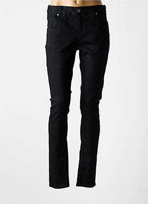 Pantalon slim elasticitate mărime normală negru NU JEANS femeie