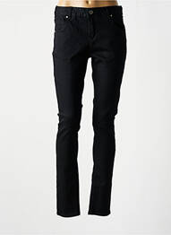 Pantalon slim elasticitate mărime normală negru NU JEANS femme