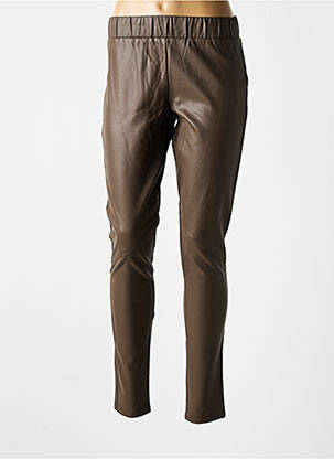 Pantalon slim maro NU JEANS femeie