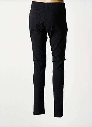 Pantalon slim talie elastică mărime normală negru NU JEANS femeie
