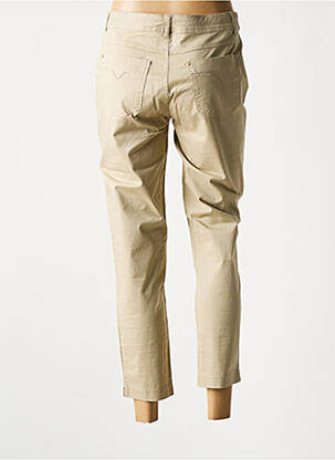 Pantalon slim elasticitate mărime normală bej YOULINE femeie