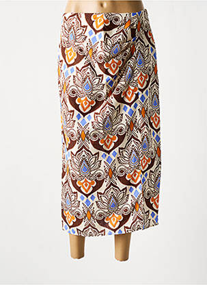 Fustă lungă bej SALSA femeie