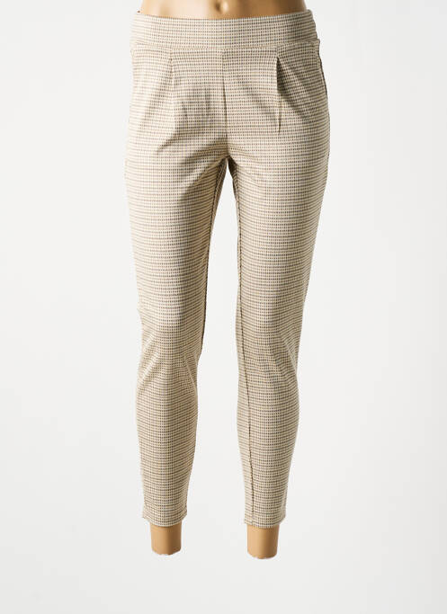 Pantalon chino bej ICHI femeie