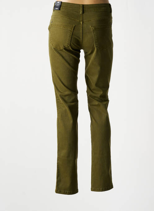 Blugi cu croială slim verde JENSEN femeie