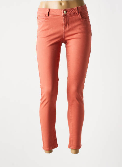 Pantalon slim roz MORGAN femeie
