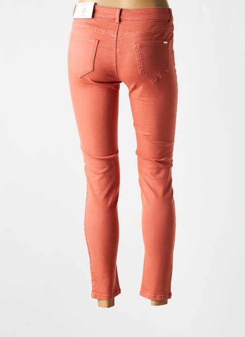 Pantalon slim roz MORGAN femeie