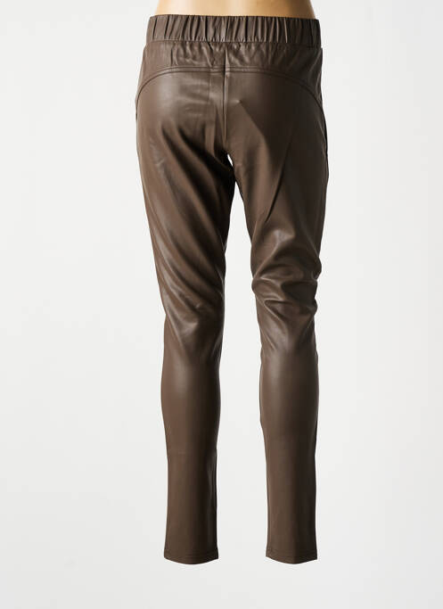 Pantalon slim maro NU JEANS femeie