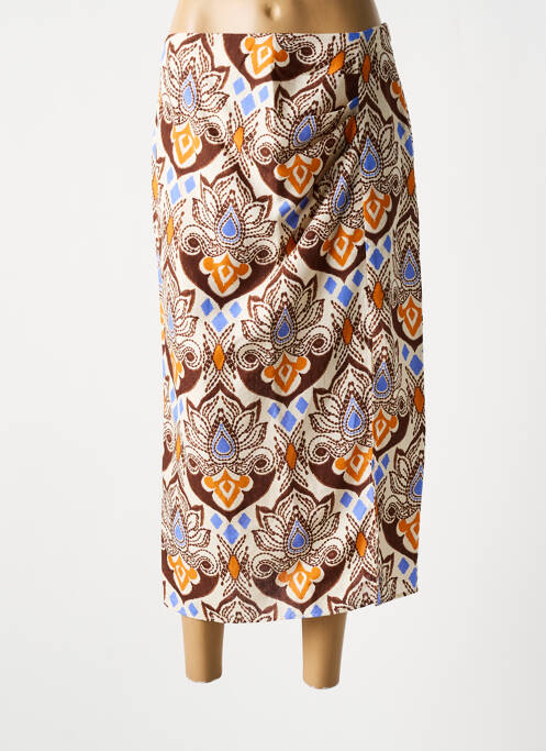 Fustă lungă bej SALSA femeie