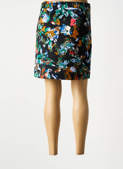 Fustă midi negru ICHI femeie