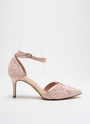 Pantofi cu toc roz TAMARIS femeie