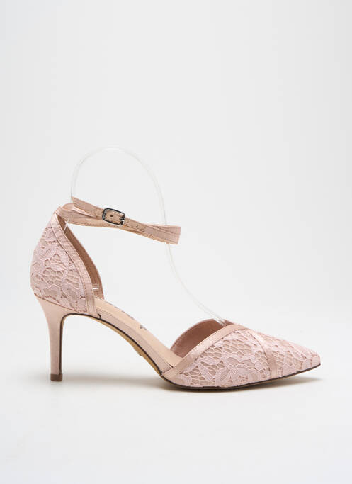 Pantofi cu toc roz TAMARIS femeie