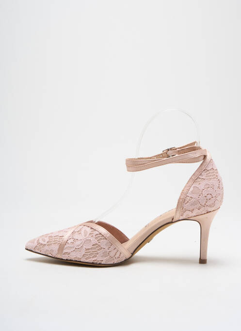 Pantofi cu toc roz TAMARIS femeie