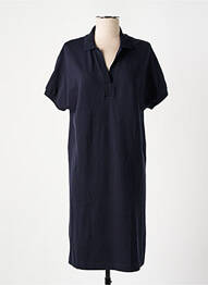 Rochie midi mâneci scurte mâneci scurte albastru TOMMY HILFIGER femme