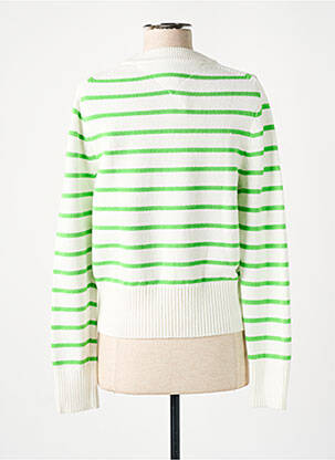Pulover strânsă pe partea de jos mâneci lungi verde TOMMY HILFIGER femeie