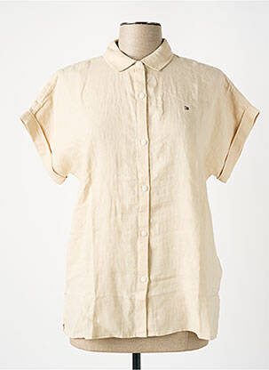 Cămașă bej TOMMY HILFIGER femeie