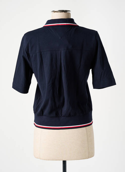 Polo albastru TOMMY HILFIGER femeie